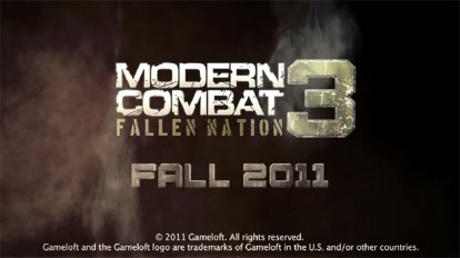 Modern Combat 3: Fallen Nation – intervista, Concept Arts e nuove immagini