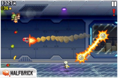 Jetpack Joyride si aggiorna alla versione 1.1 con un nuovo veicolo e un nuovo jetpack!