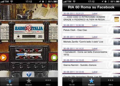 Radio Italia Anni ’60 disponibile su App Store