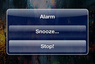 SnoozeOrStop, per disattivare la sveglia con semplicità [Cydia]