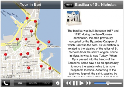 Tour in Bari, l’app gratuita per chi visita Bari