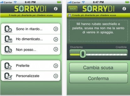 Sorrydi, l’app gratuita che ti aiuta a trovare… un modo per scusarti!