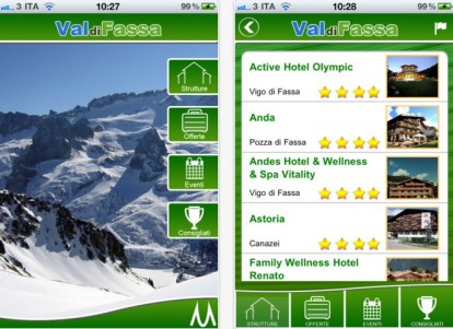 Su iPhone arriva l’app ufficiale della Val di Fassa