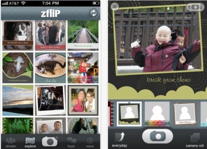 ZFlip, app gratuita per inserire disegni e condividere foto