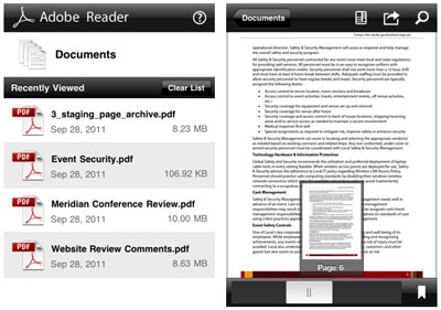 Adobe Reader: finalmente arriva su App Store l’applicazione ufficiale, ed è gratuita!