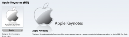 Apple Keynotes è ora disponibile in versione HD
