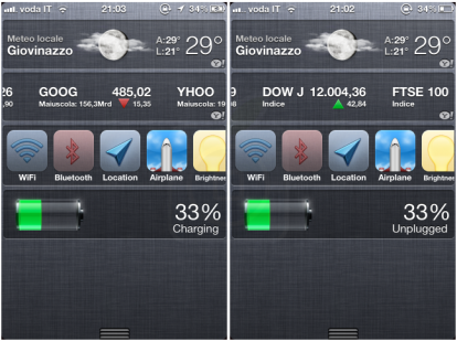 BatteryCenter, la versione finale ora disponibile – Cydia