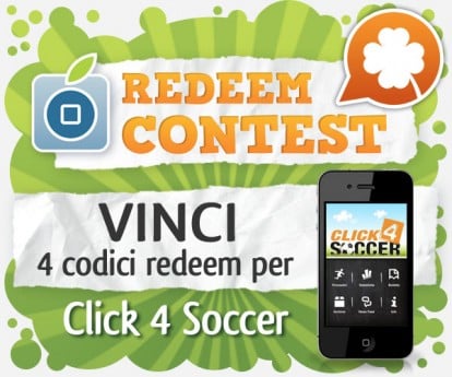 CONTEST: vinci 4 codici redeem per Click 4 Soccer – SOLO FACEBOOK [VINCITORI]