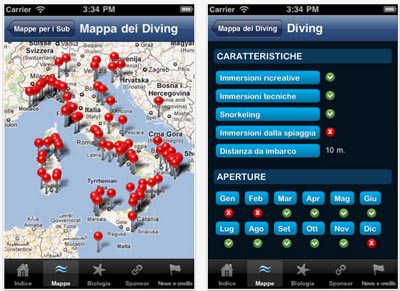 Logbookimmersioni.it: l’applicazione ideale per gli appassionati di subacquea iPhone muniti
