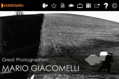 Mario Giacomelli: l’applicazione che porta su iDevices le immagini di questo famoso fotografo