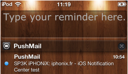 NotificationShowers for NotificationCenter, il widget per iOS 5 che migliora i Promemoria – Cydia