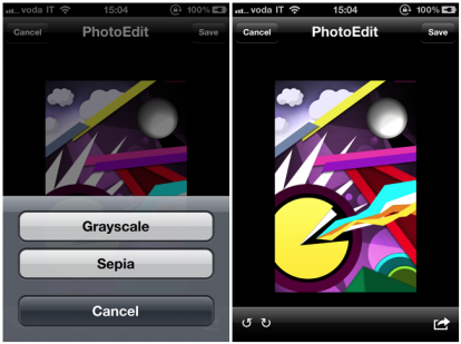 PhotoEdit, un editor in stile iOS 5 per l’app Immagini – Cydia