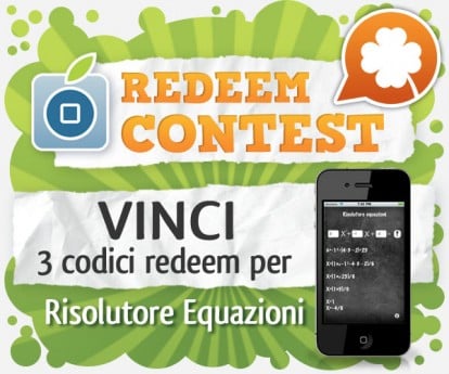 CONTEST: vinci 3 codici redeem per Risolutore Equazioni [VINCITORI]