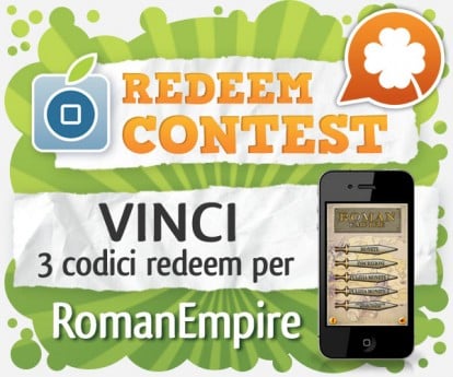 CONTEST: vinci 3 codici reedem per RomanEmpire [VINCITORI]