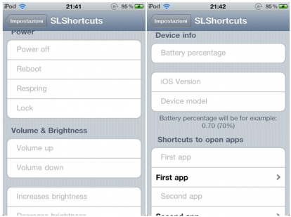 SLShortcuts, comandi personalizzati tramite Spotlight – Cydia