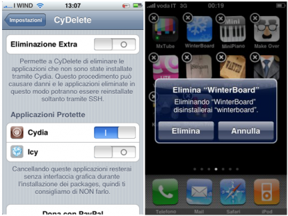 Aggiornato CyDelete: arriva il supporto ad iOS 5 e al Retina Display – Cydia