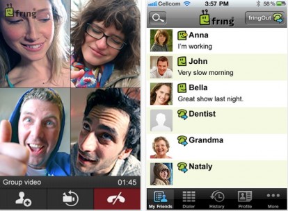 Nuovo update per Fring con ottimizzazione iOS 5