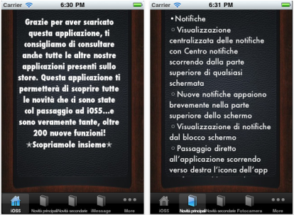 “Tutto su iOS 5”, l’applicazione che raccoglie tutte le novità del nuovo iOS