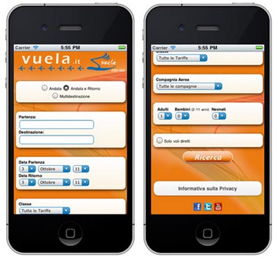 Vuela: l’applicazione che consente di acquistare facilmente da iDevice i biglietti aerei per il Sud America