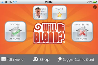 Will It Blend? L’applicazione ufficiale sbarca in App Store