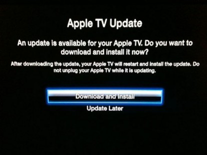 Apple TV: disponibile il firmware 4.4.2
