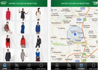 L’applicazione ufficiale Benetton disponibile su App Store