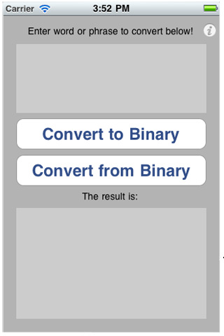Binarize, l’app gratuita per convertire testo in codice binario