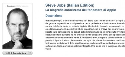 La biografia di Steve Jobs è disponibile su iBooks Store