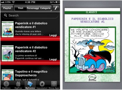 Le più belle storie a fumetti di Topolino arrivano su iPhone con Disney Comics
