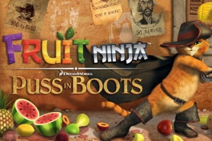 Fruit Ninja: Puss in Boots, il Gatto con gli stivali arriva in App Store