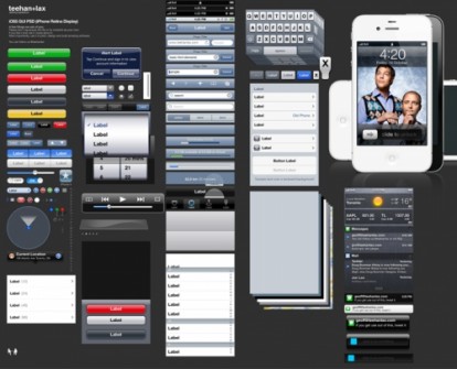 Disponibile il download del GUI PSD di iOS 5 (iPhone 4S)