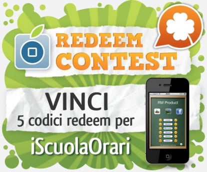 CONTEST: vinci 5 codici redeem per iScuolaOrari [VINCITORI]