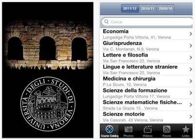 iUniVr: l’applicazione ufficiale dell’Università di Verona!