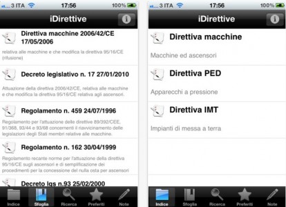 iDirettive, l’app che porta su iPhone le direttive italiane ed europee