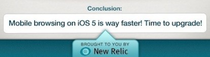 La velocità di Safari su iOS 5 ed iOS 4 messa a confronto in un’infografica