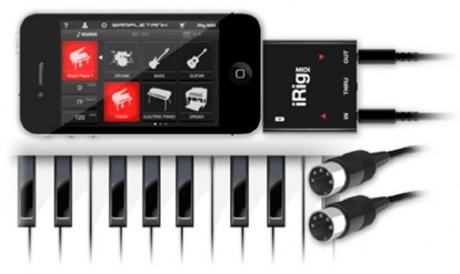 IK Multimedia lancia ufficialmente iRig MIDI