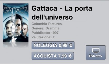 Gattaca (1997) è il film in offerta della settimana su iTunes
