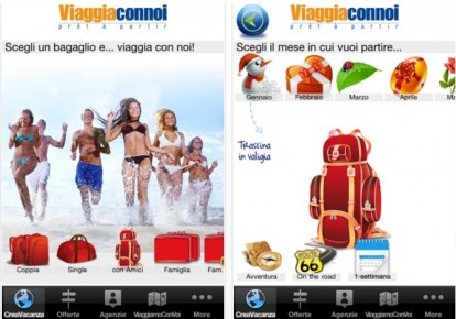 Viaggiaconnoi lancia iVCN – l’agenzia virtuale per iPhone