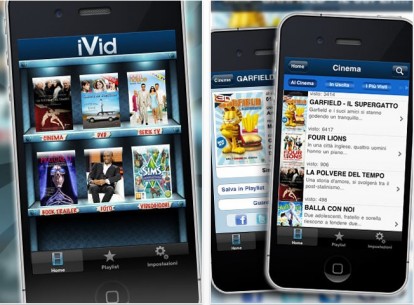 iVid, il portale italiano dei trailer sbarca su iPhone!