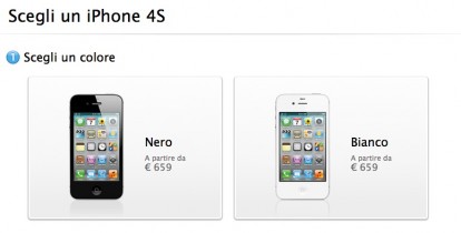 L’iPhone 4S è prenotabile dallo store online, confermati i prezzi anticipati da iPhoneItalia!