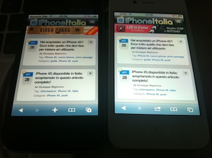 Schermo giallo su iPhone 4S, un nuovo caso per Apple o display migliorato?
