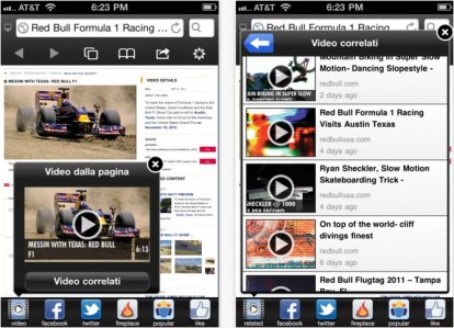 Skyfire Browser si aggiorna introducendo il supporto ad iOS 5 ed i video correlati in stile Pandora