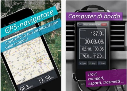 Speed Tracker, GPS-tachimetro e computer di bordo