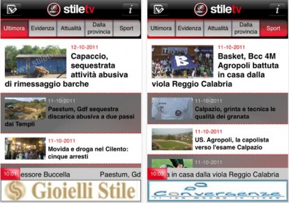 StileTV Network, tutte le news sulla provincia si Salerno a portata di touch