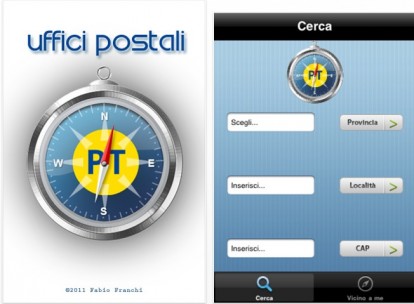 Uffici Postali, l’app per trovare la posizione degli Uffici Postali italiani