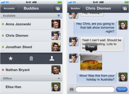 Verbs IM, un semplice client di messaggistica istantanea per iPhone