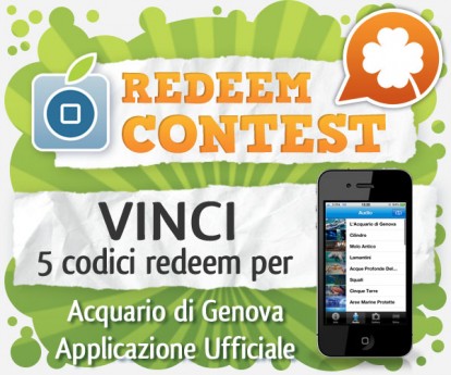 CONTEST: vinci 5 codici redeem per Acquario di Genova Applicazione Ufficiale [VINCITORI]