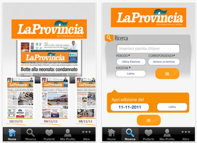 La Provincia Quotidiano di Latina: altro magazine digiale per iOS