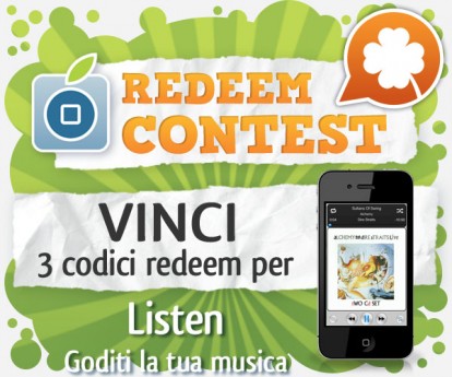 CONTEST: vinci 3 codici redeem per Listen – Goditi la tua musica [VINCITORI]