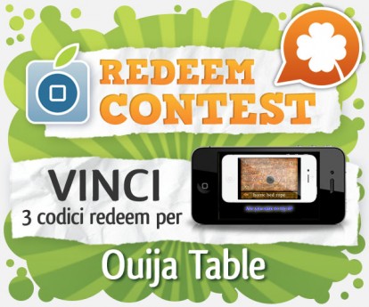 CONTEST: vinci 3 codici redeem per Ouija Table [VINCITORI]